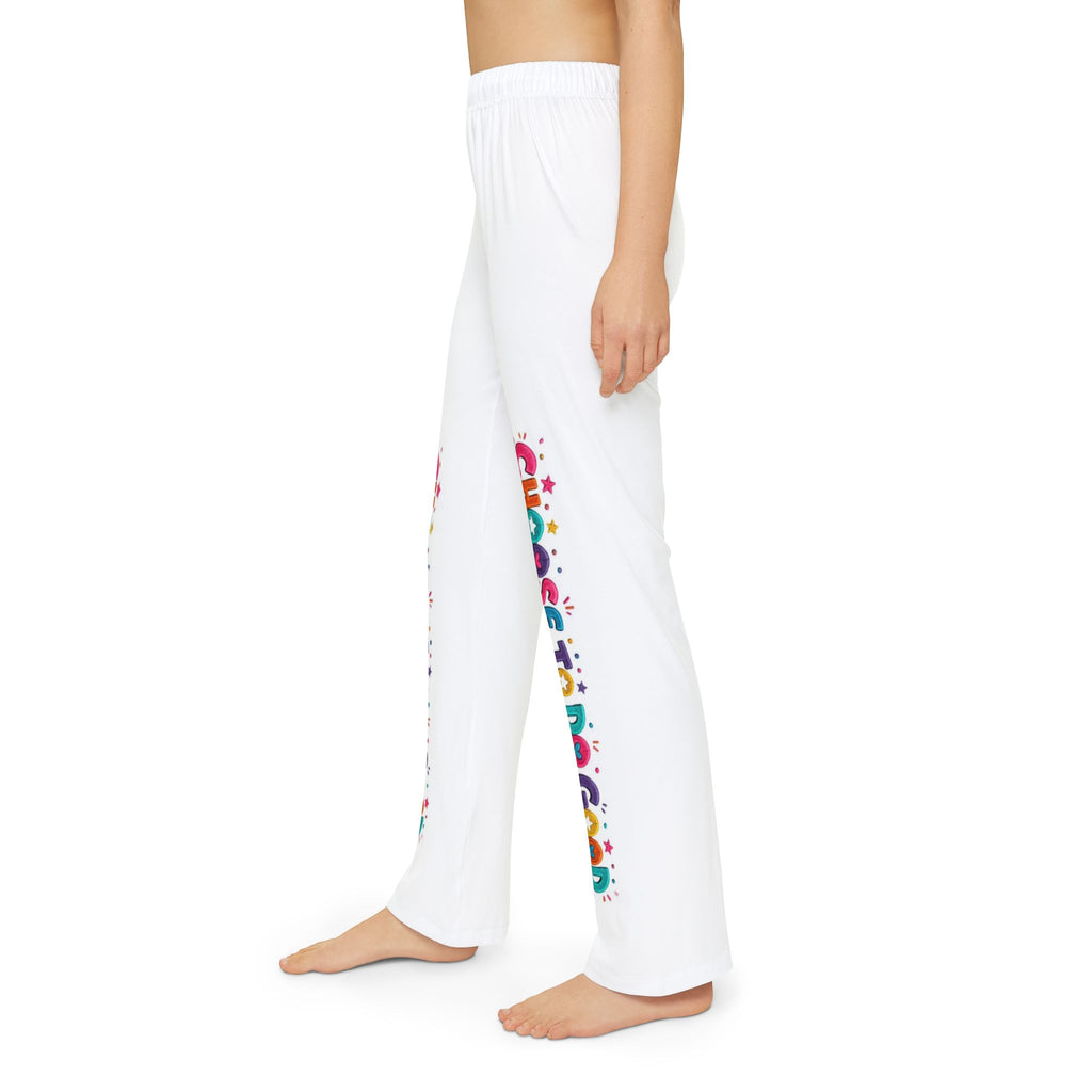 Choose To Do Good Kids Lounge Pants – Colorful Graphic