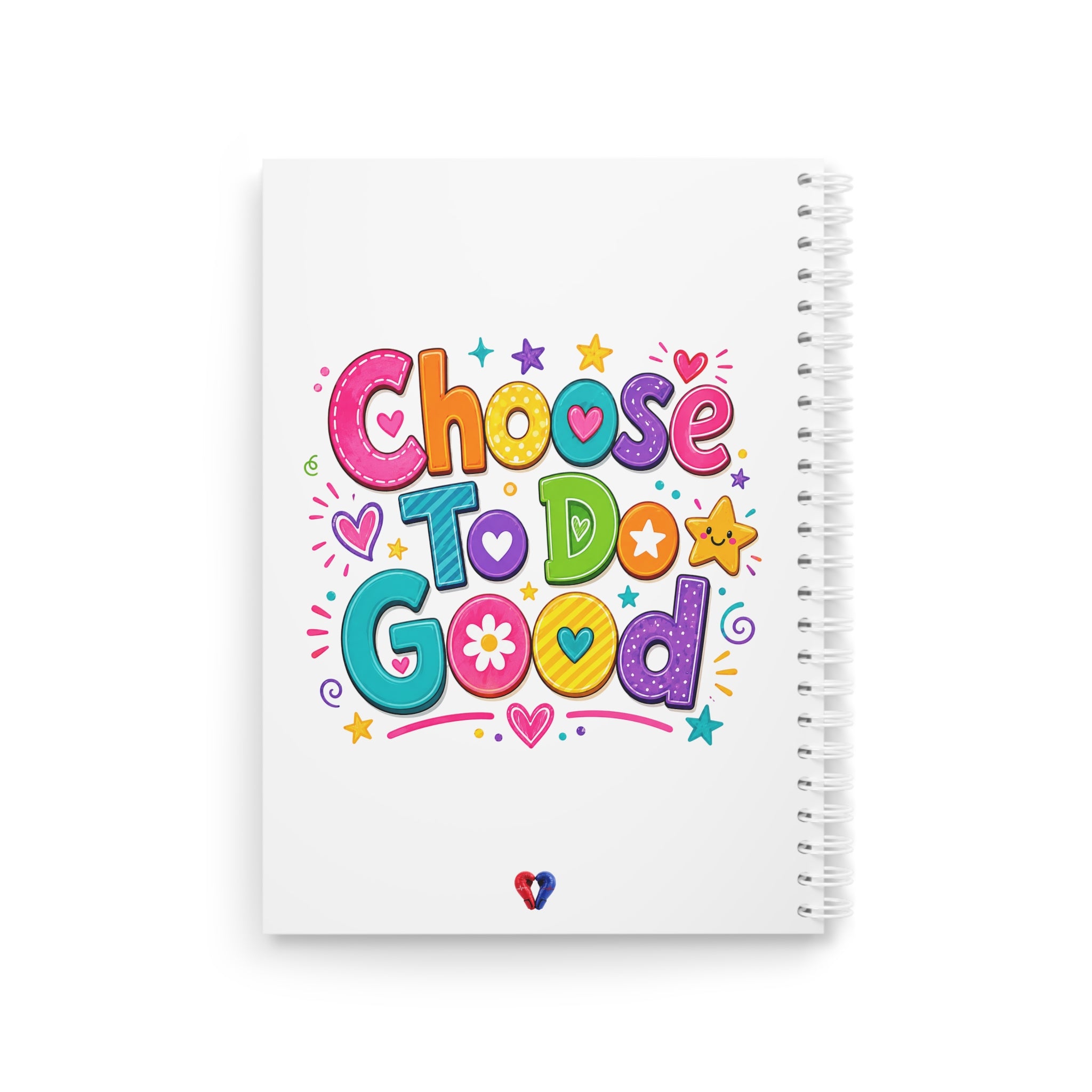 Choose To Do Good Girls Spiral Notebook – Knuckle Up Kids