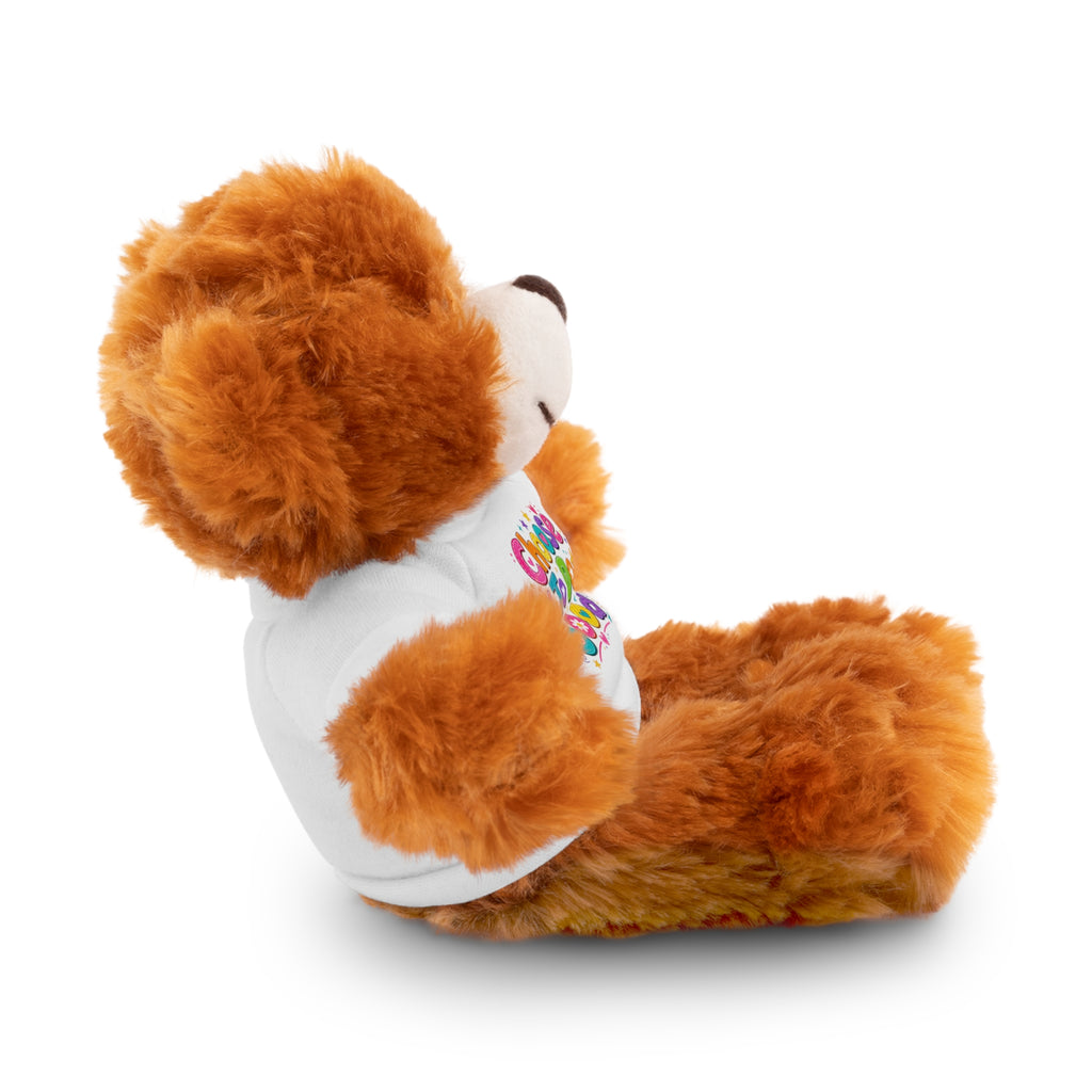 Choose To Do Good Plush Stuffed Animal with T-Shirt – Inspirational Teddy Bear & Animal Friend for Kids
