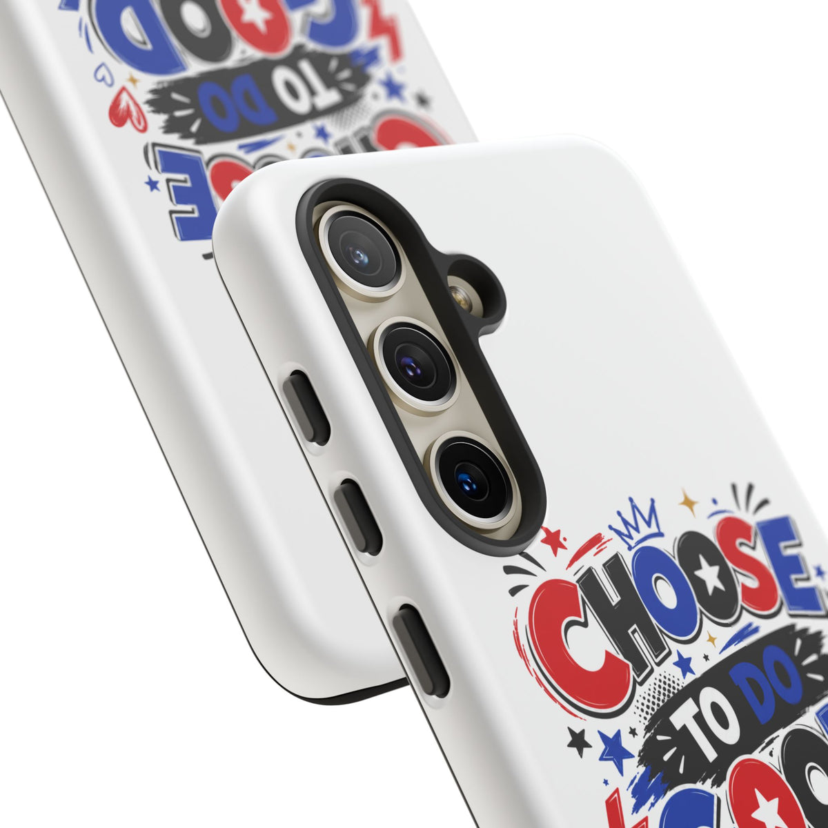 Boys Choose To Do Good Inspirational Tough Phone Case – Glossy or Matte