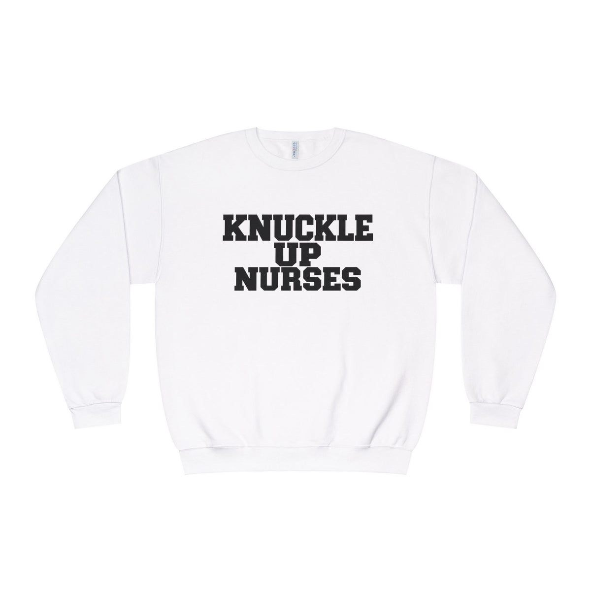 Knuckle Up Nurses NuBlend Crewneck Sweatshirt