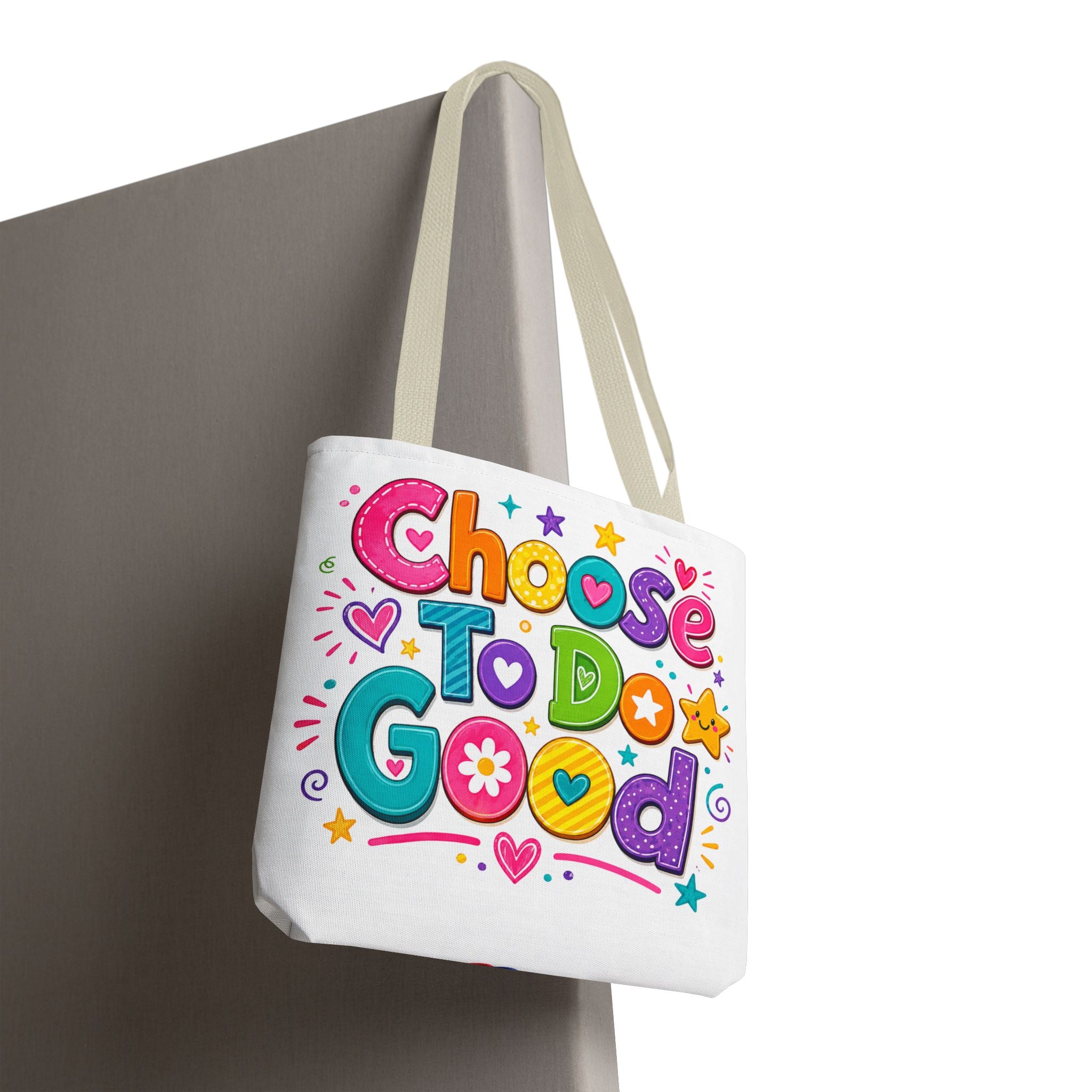Choose To Do Good Girls Tote Bag | Knuckle Up Kids