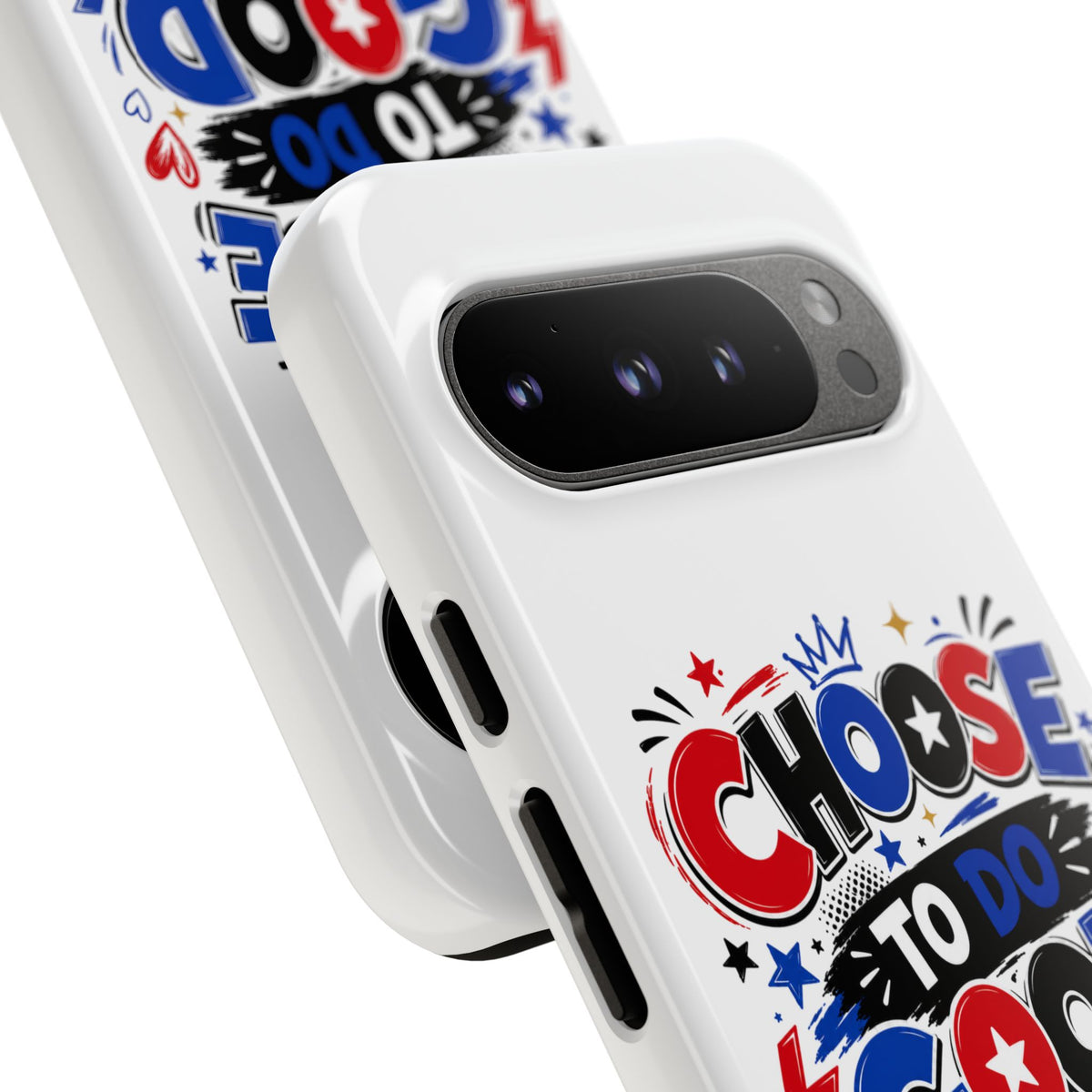 Boys Choose To Do Good Inspirational Tough Phone Case – Glossy or Matte