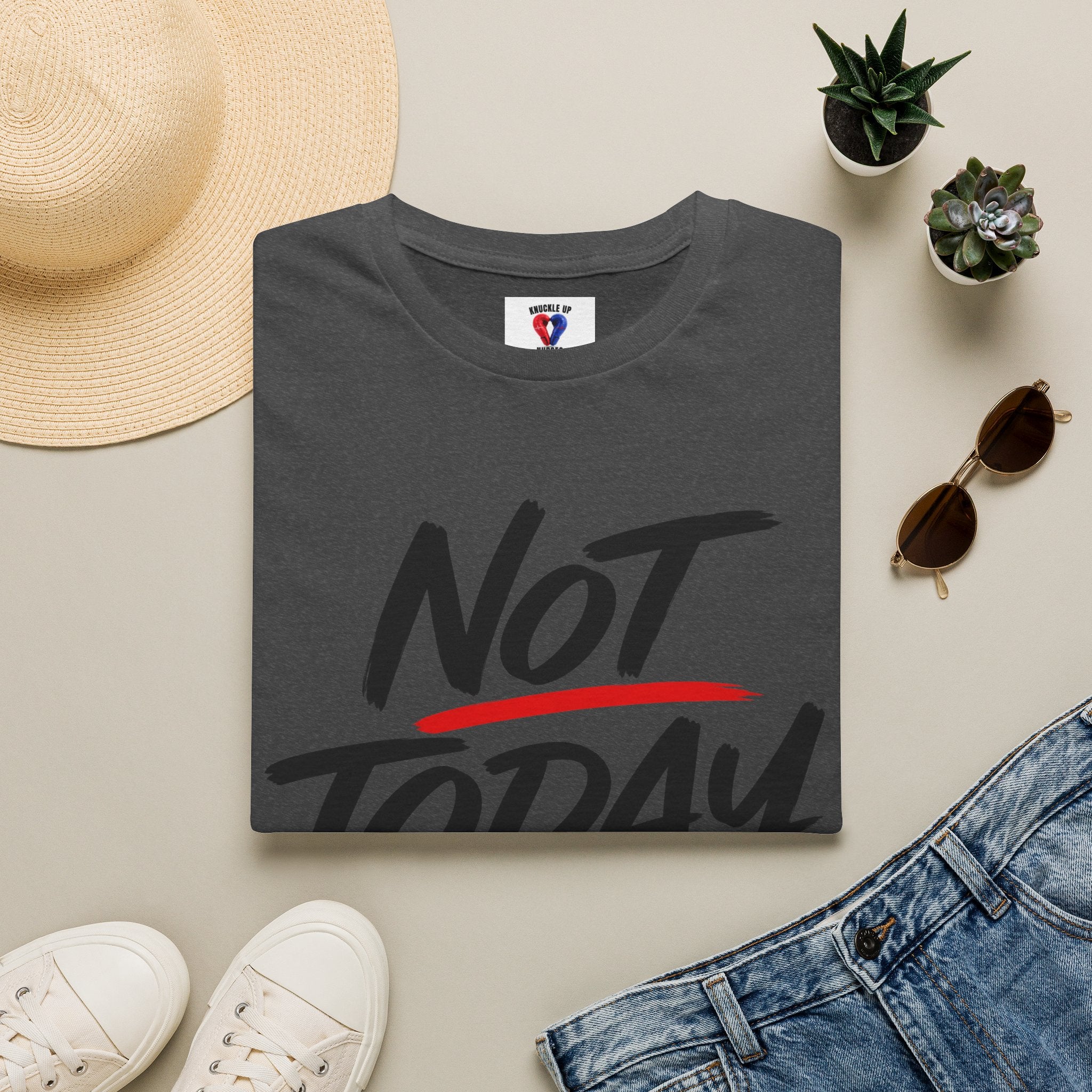 Not Today Unisex Softstyle T-Shirt | Bold Everyday Statement Shirt