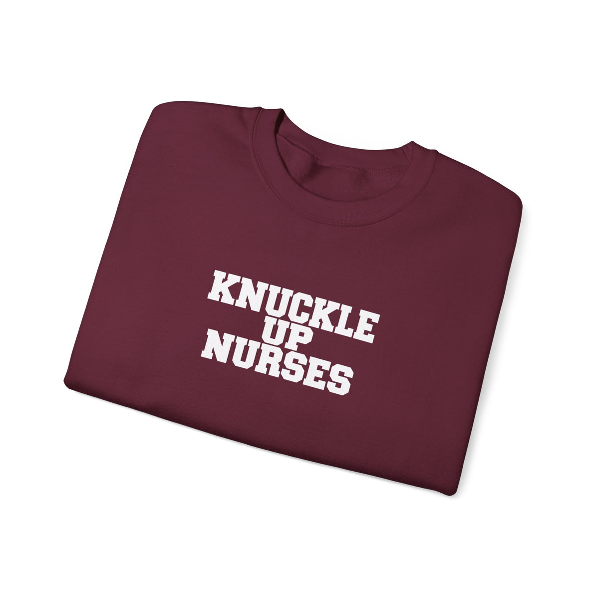 Knuckle Up Nurses Unisex Crewneck Sweatshirt