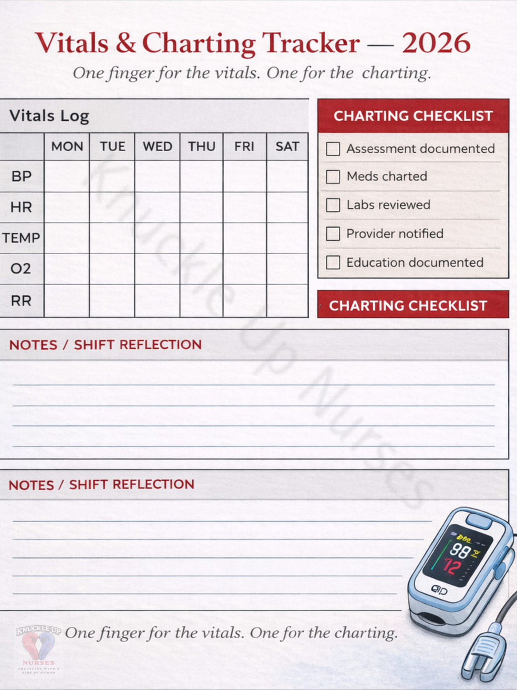Nurse Workflow System Bundle | Brain Sheets, Planners & Trackers – DIGITAL DOWNLOAD (Printable Wall Art)