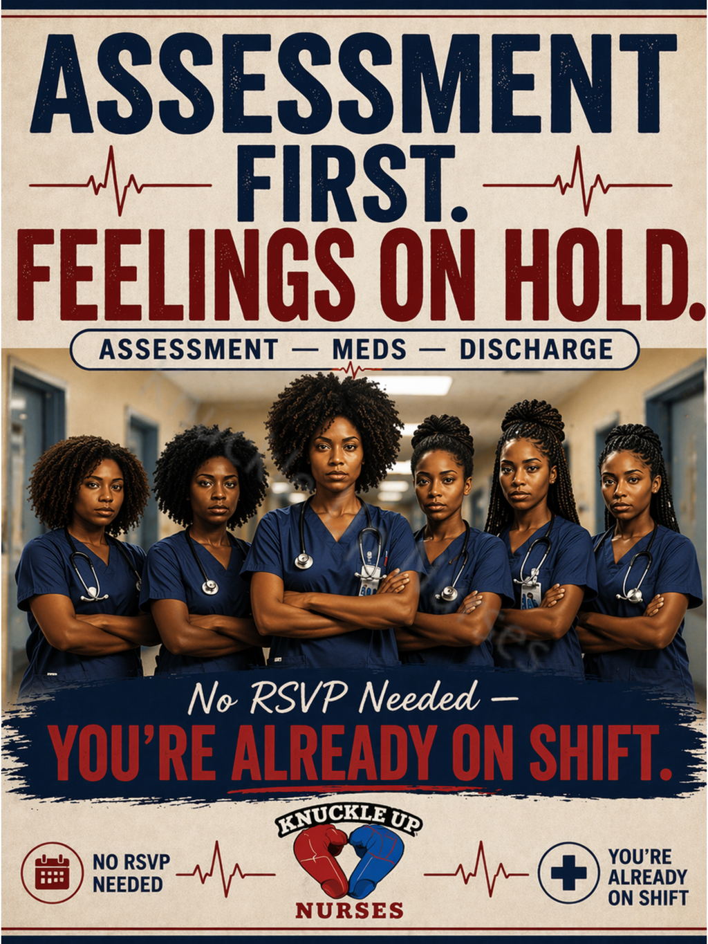 Nurse Reality Series – 3 Poster Bundle – DIGITAL DOWNLOAD (Printable Wall Art)