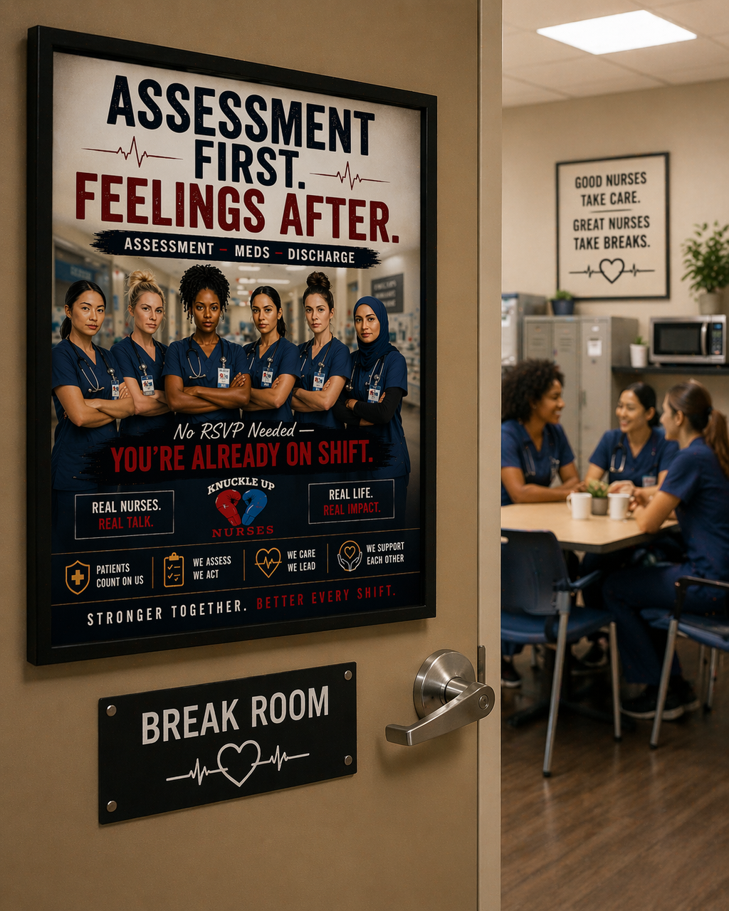 Nurse Reality Series – 3 Poster Bundle – DIGITAL DOWNLOAD (Printable Wall Art)