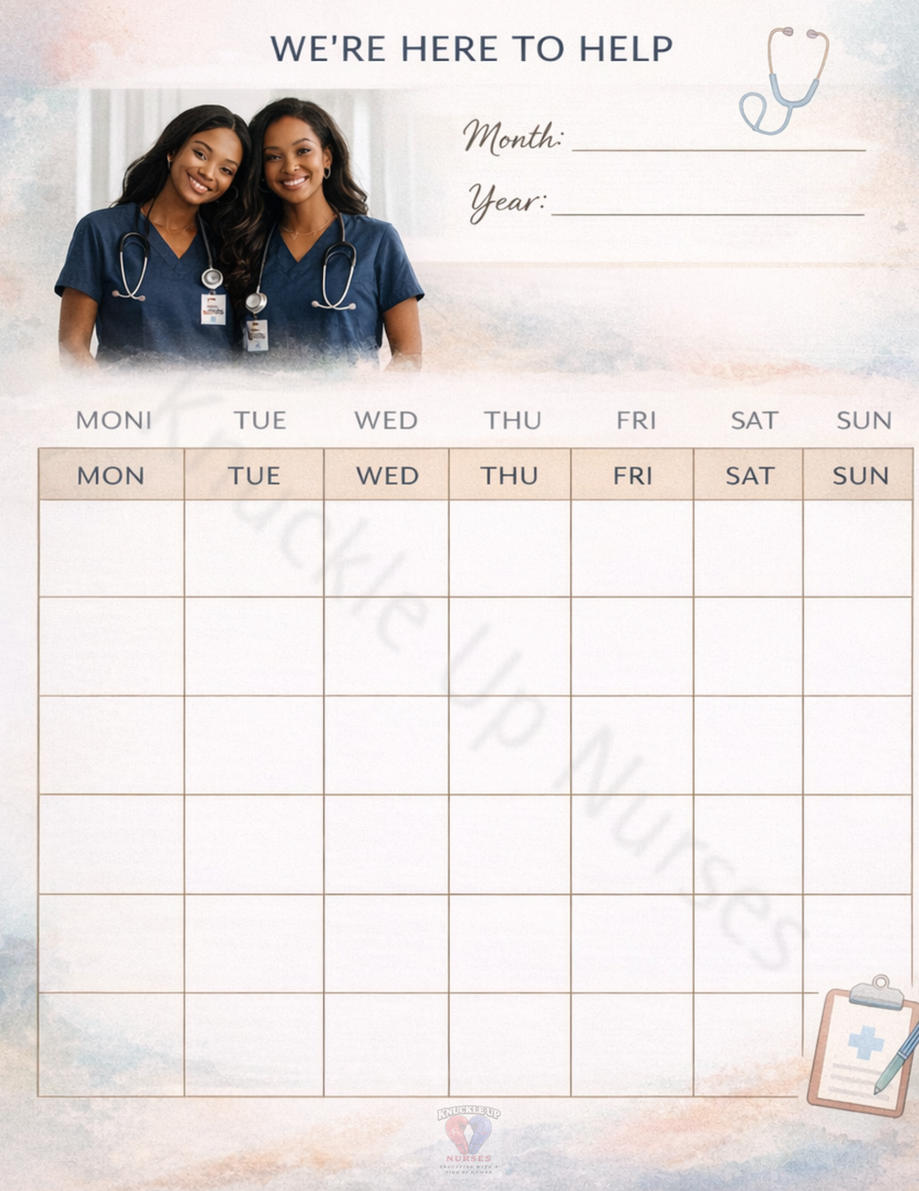 Nurse Workflow System Bundle | Brain Sheets, Planners & Trackers – DIGITAL DOWNLOAD (Printable Wall Art)
