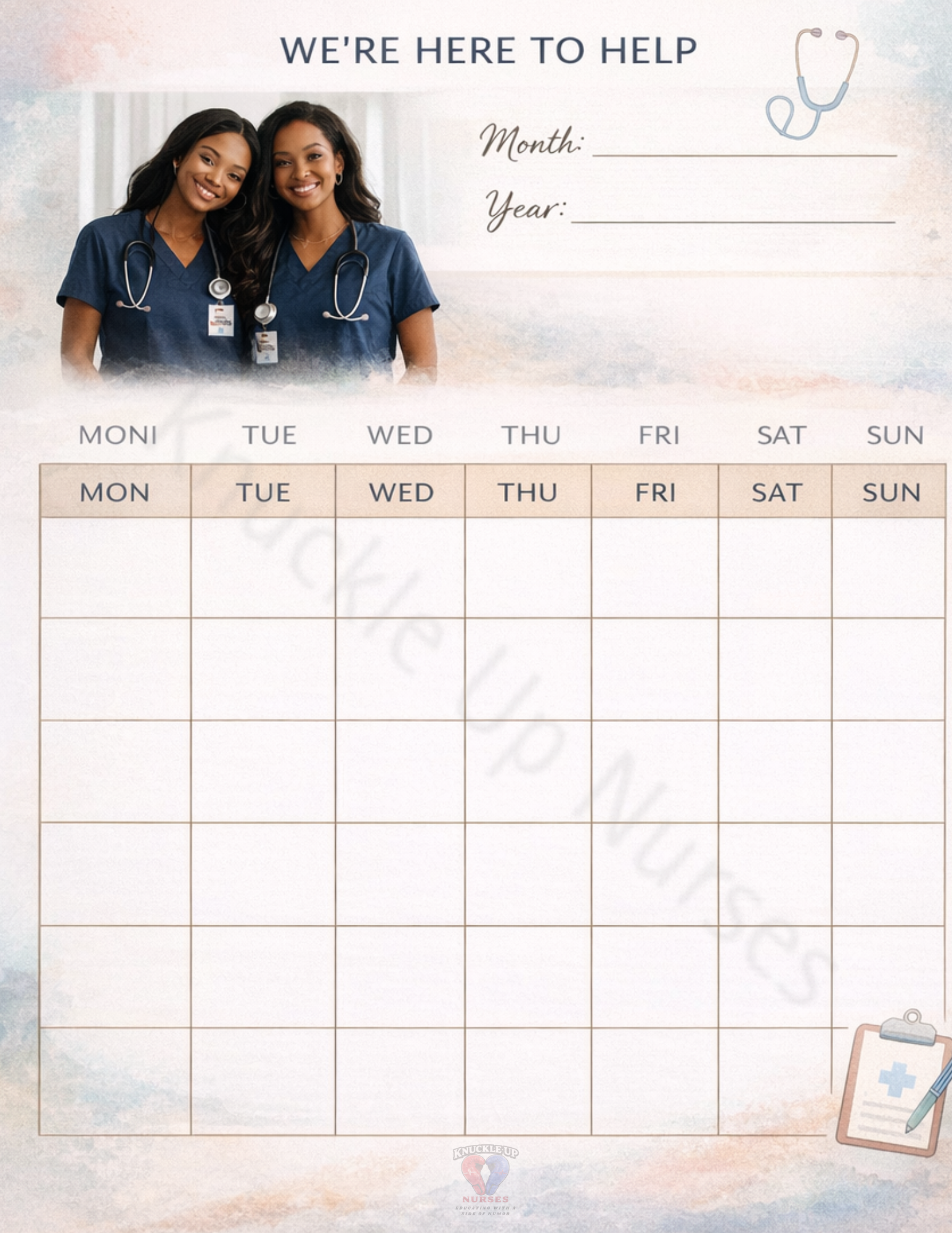 Nurse Workflow System Bundle | Brain Sheets, Planners & Trackers – DIGITAL DOWNLOAD (Printable Wall Art)