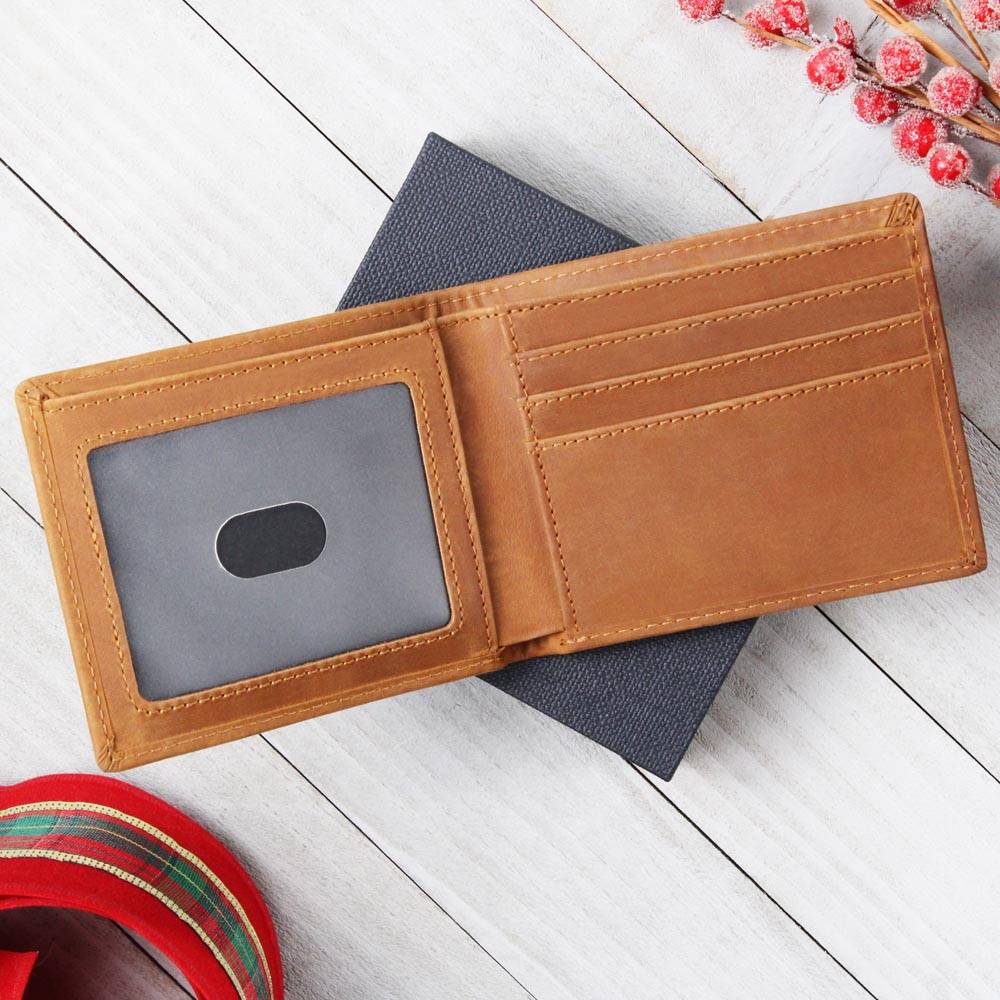 To My Stepdad Choice to Love – Leather Wallet