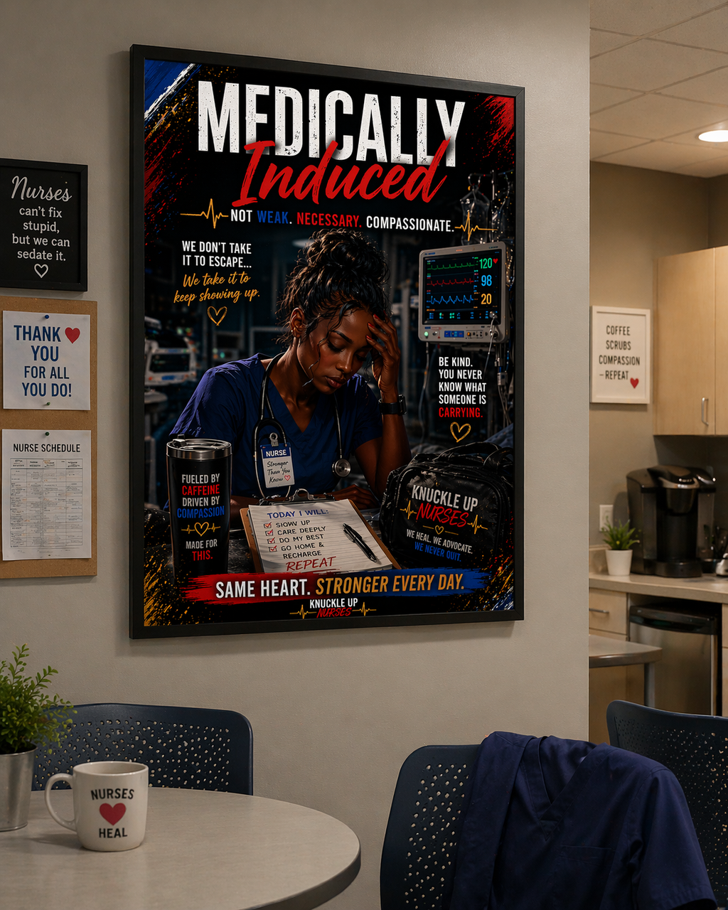 Medically Induced – DIGITAL DOWNLOAD (Printable Wall Art)