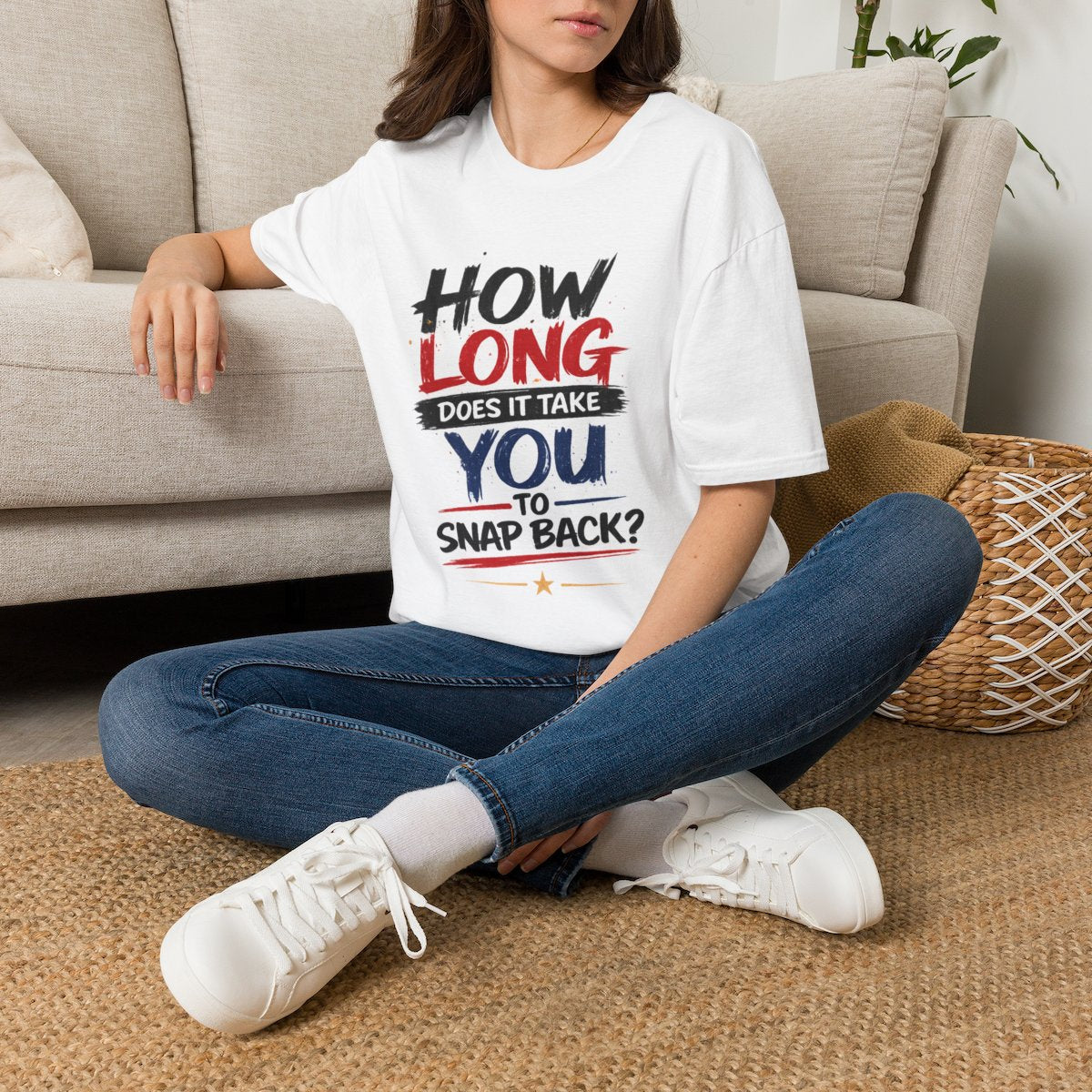 How Long Does It Take You to Snap Back? | Knuckle Up Nurses Graphic T-Shirt