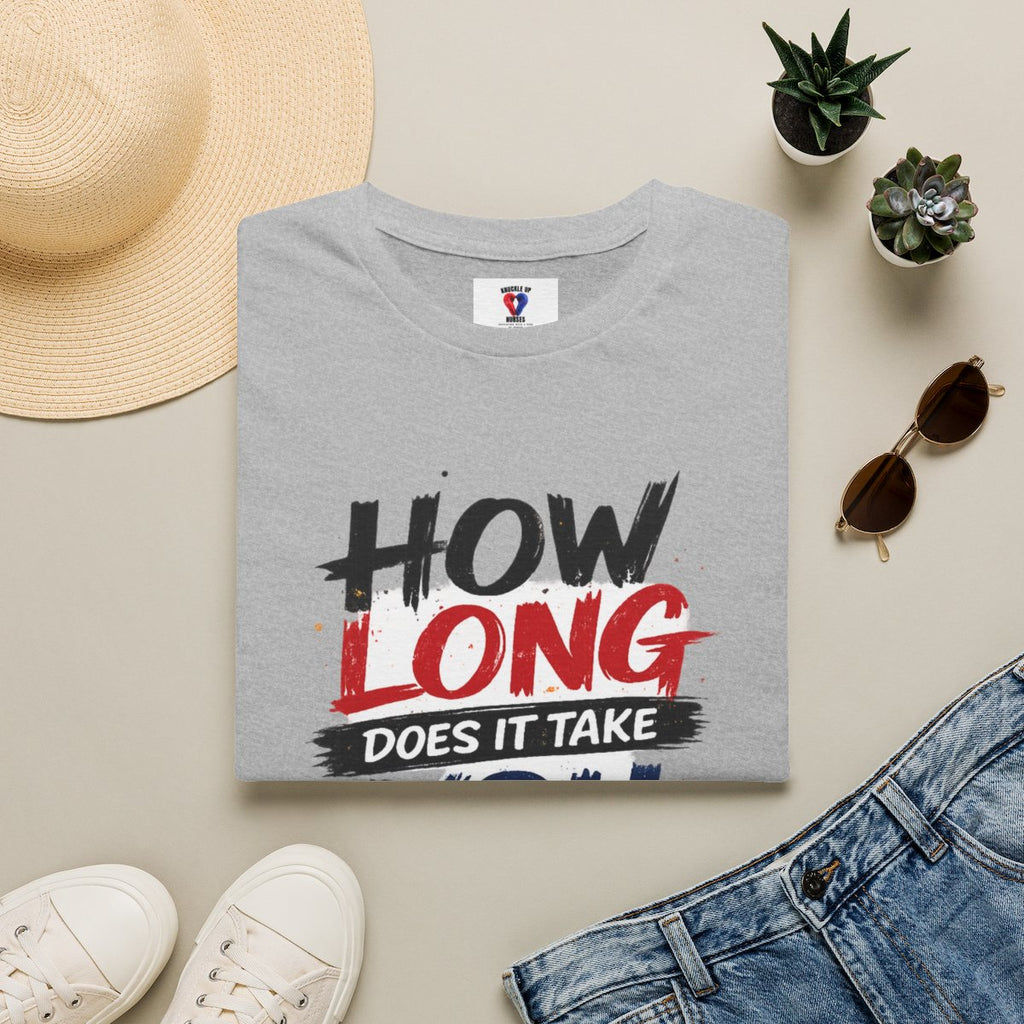 How Long Does It Take You to Snap Back? | Knuckle Up Nurses Graphic T-Shirt